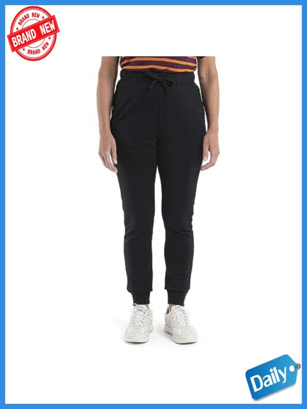 Merino Wool Joggers - Stretchy, Odor Resistant, Relaxed Fit, Pocketed